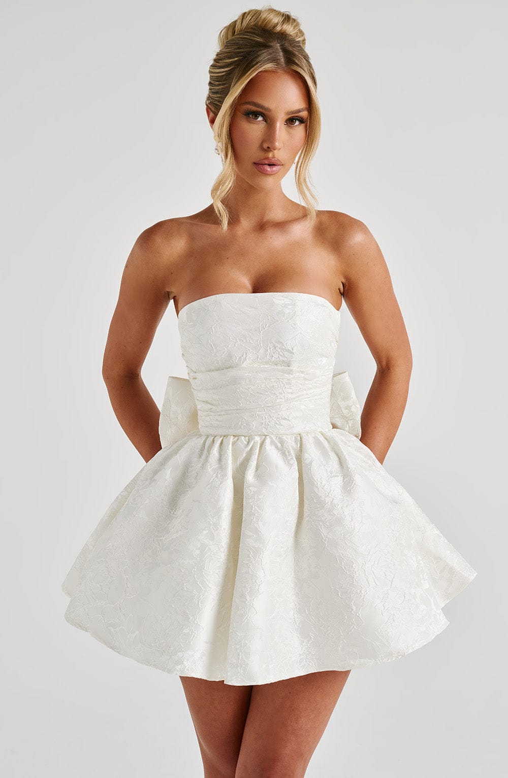 Ivory Salome Mini Dress