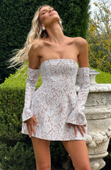 Salone Ivory Mini Dress