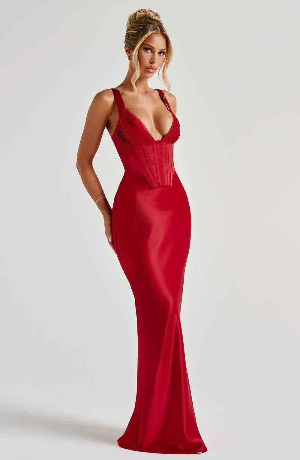 Shae Red Maxi Dress