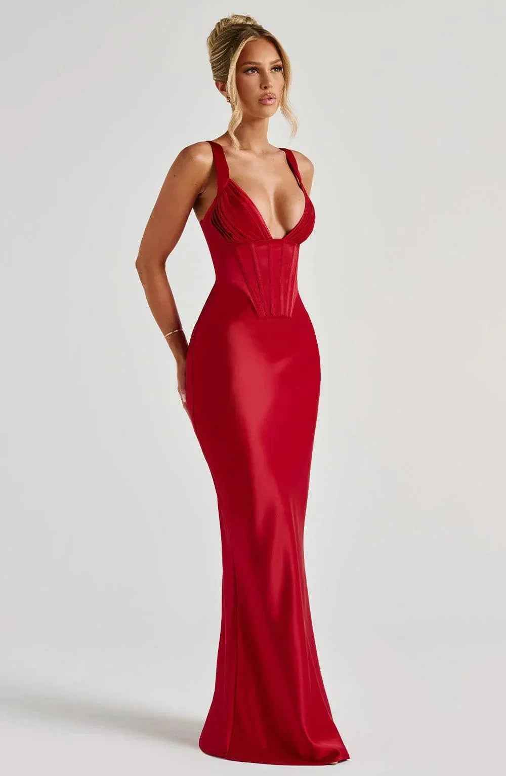 Shae Red Maxi Dress