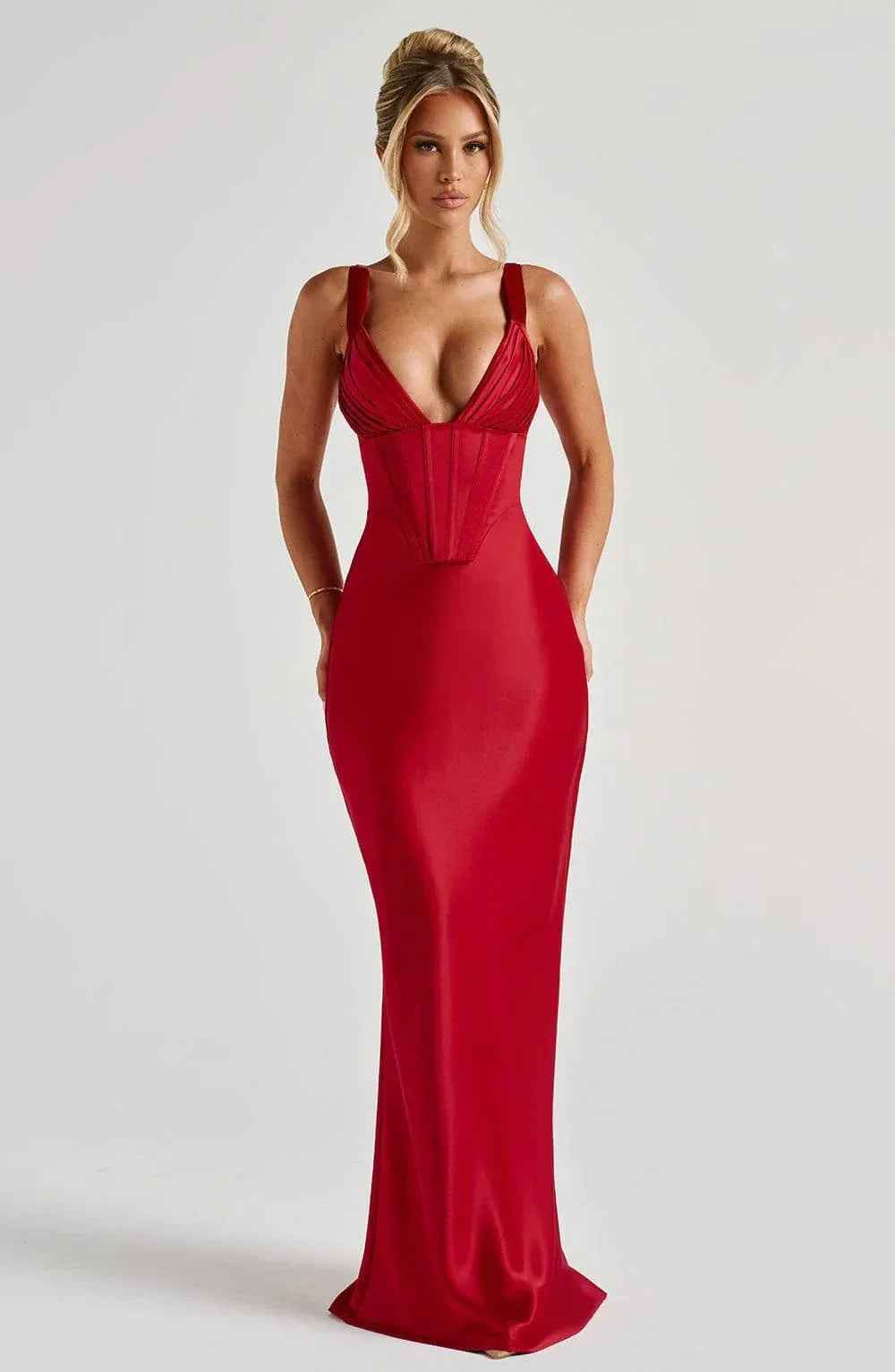 Shae Red Maxi Dress