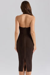 Chocolat Midi Bandage Dress