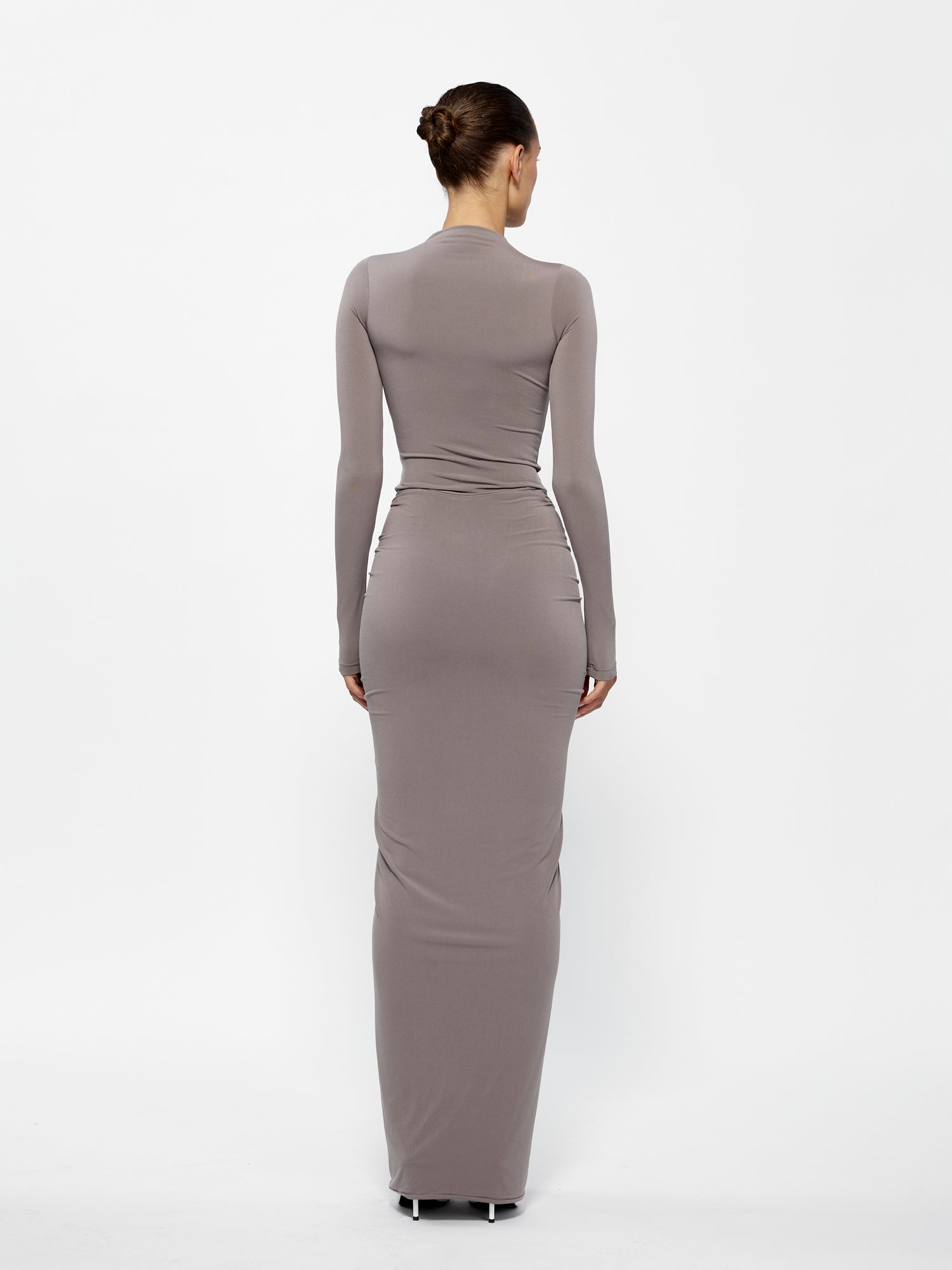 Tia Bodysuit - Nutmeg Maxi dress
