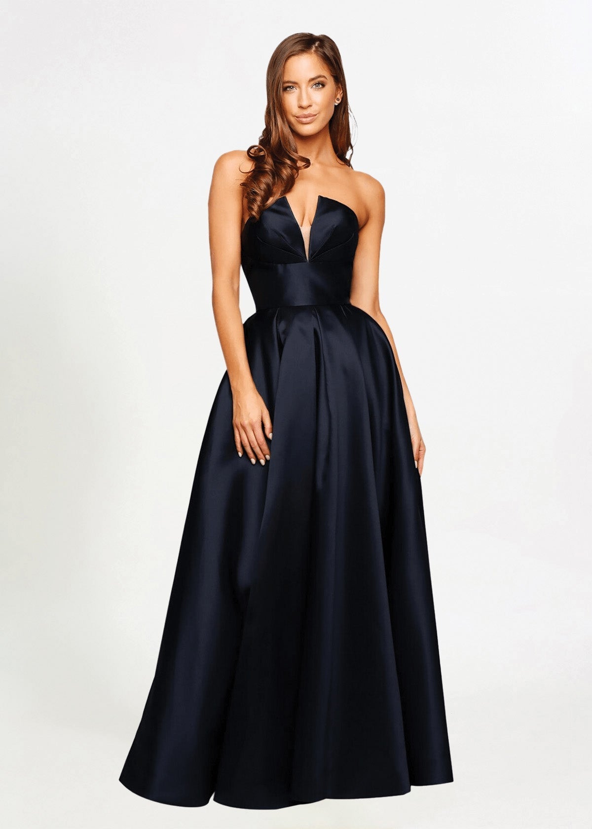 Lucille Gown in Navy Blue (TA611)