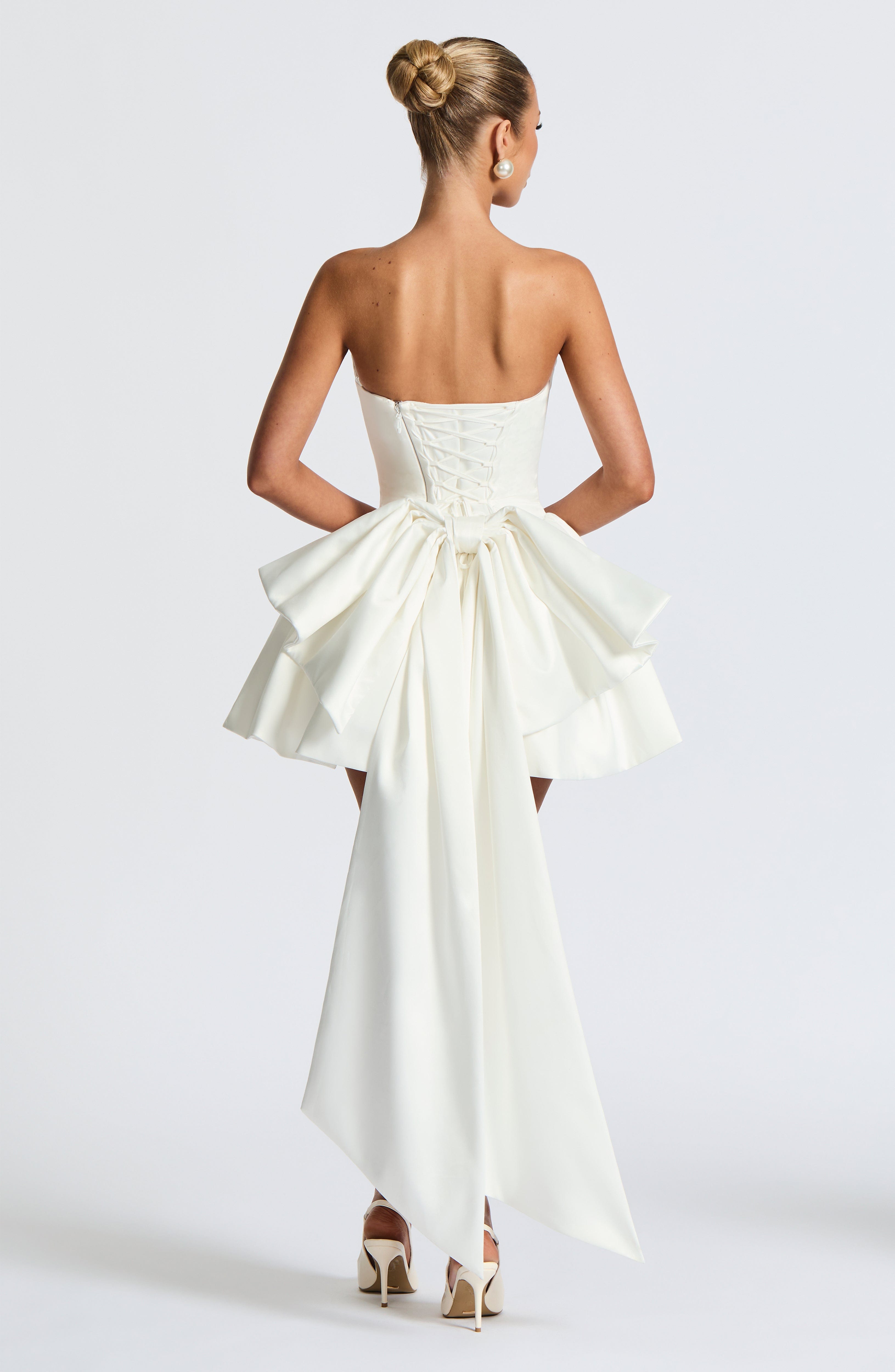 Ivory Trinity Mini Dress