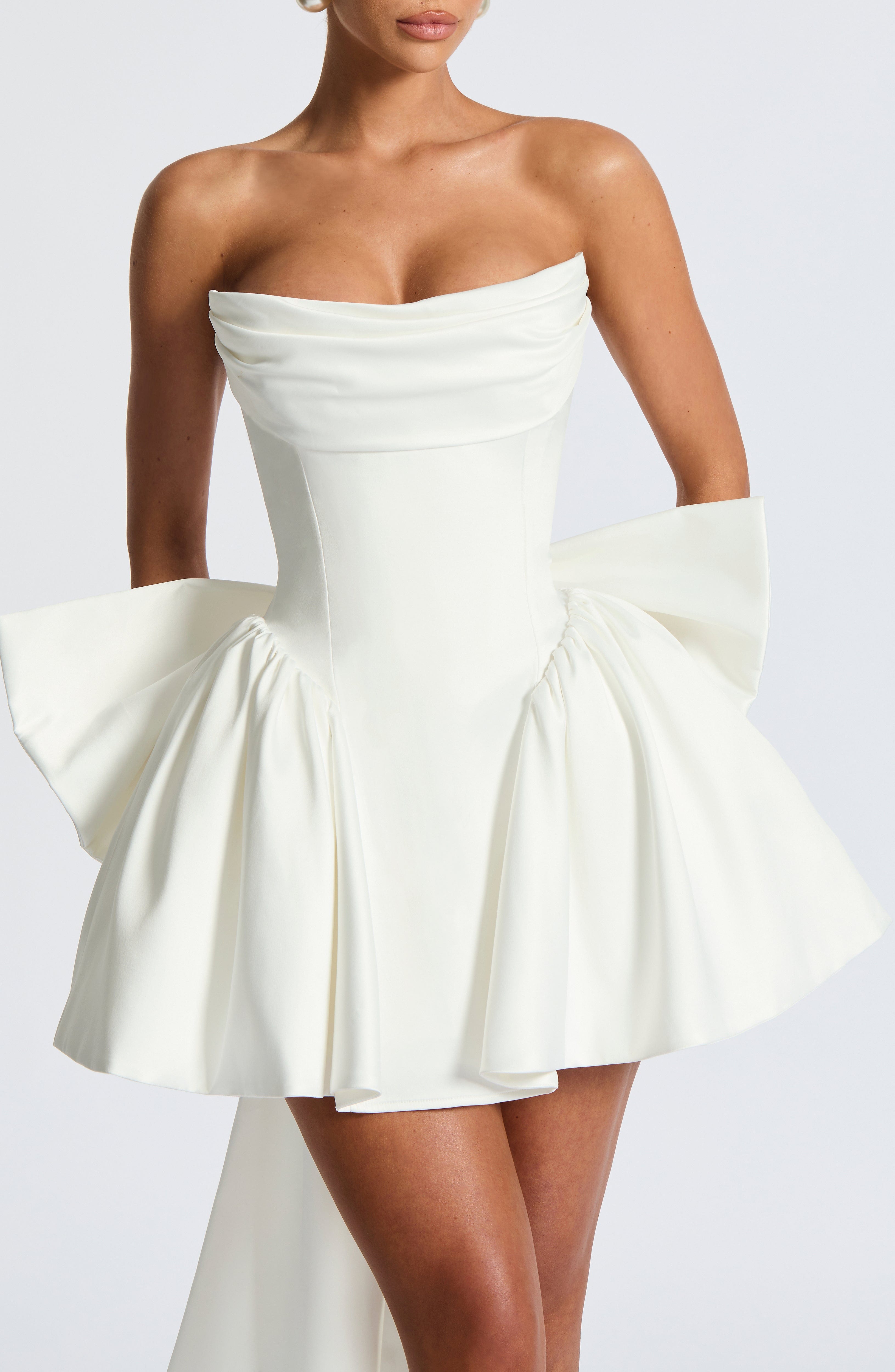 Ivory Trinity Mini Dress