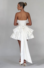 Ivory Trinity Mini Dress