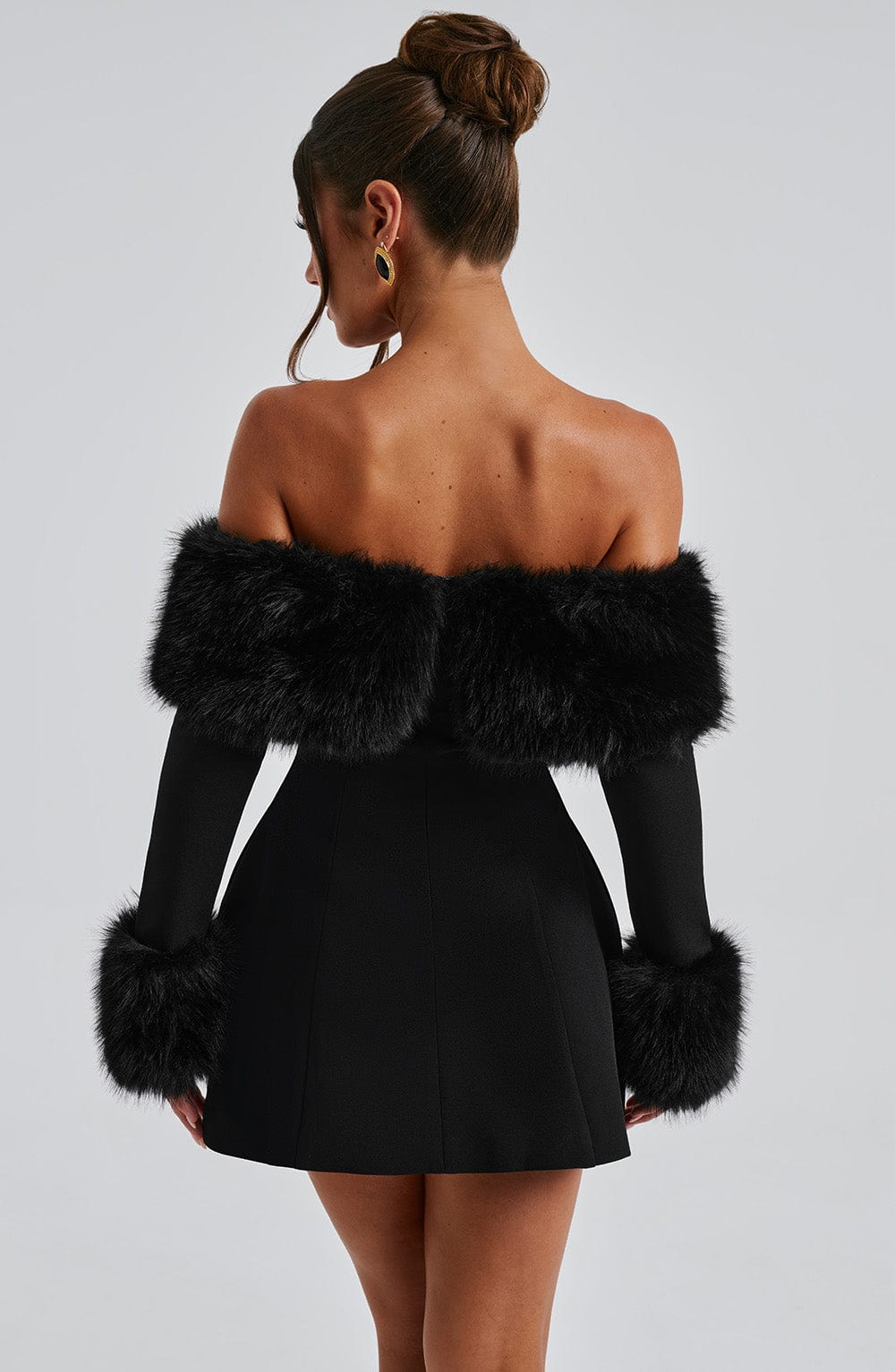 Black Villanelle Mini Dress
