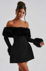 Black Villanelle Mini Dress