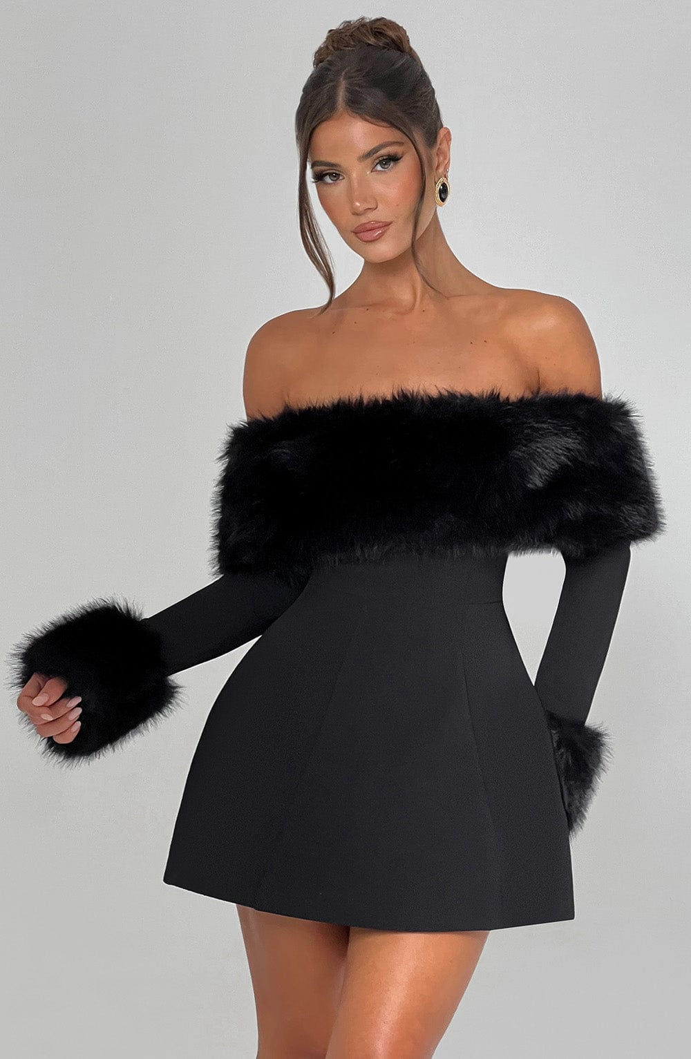 Black Villanelle Mini Dress