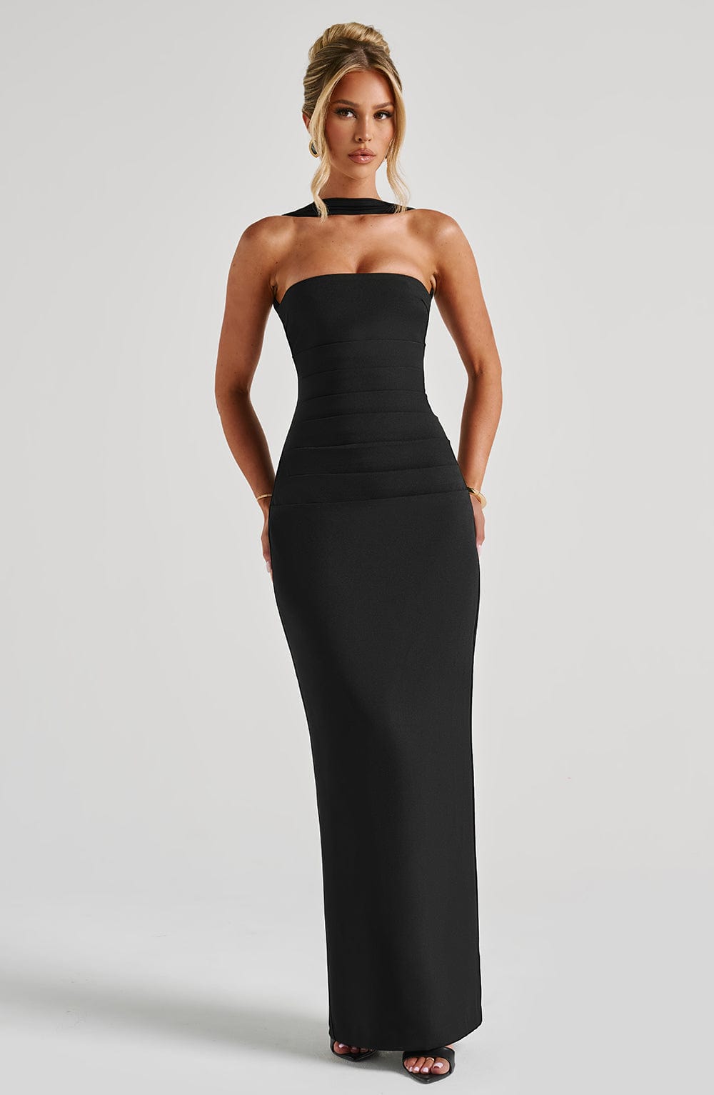 Yulia Black Maxi Dress