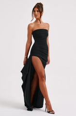 Maxi Dress in Black - Zafira Collection